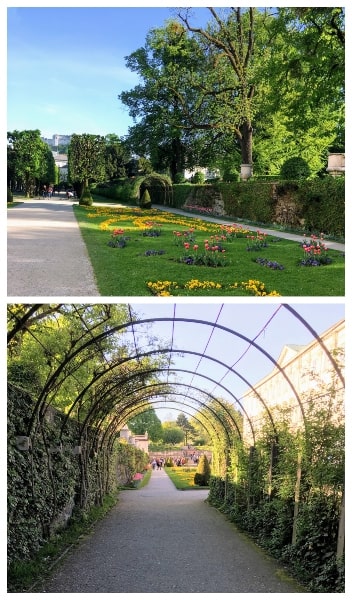 Views of Mirabell Gardens