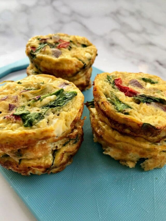 Healthy Mini Vegetable Frittatas