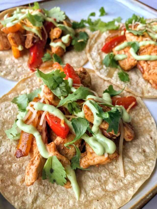 Chicken Fajita Tacos